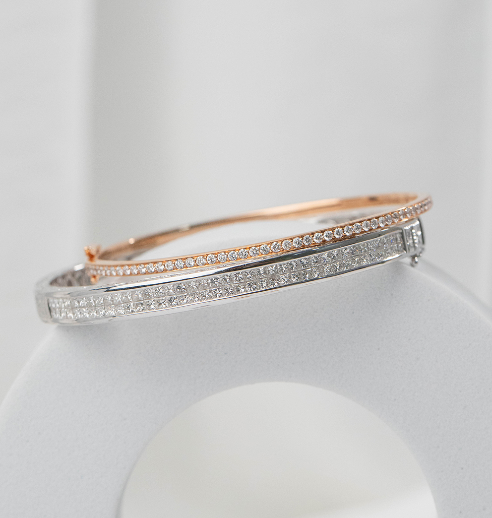 Diamond Bangles